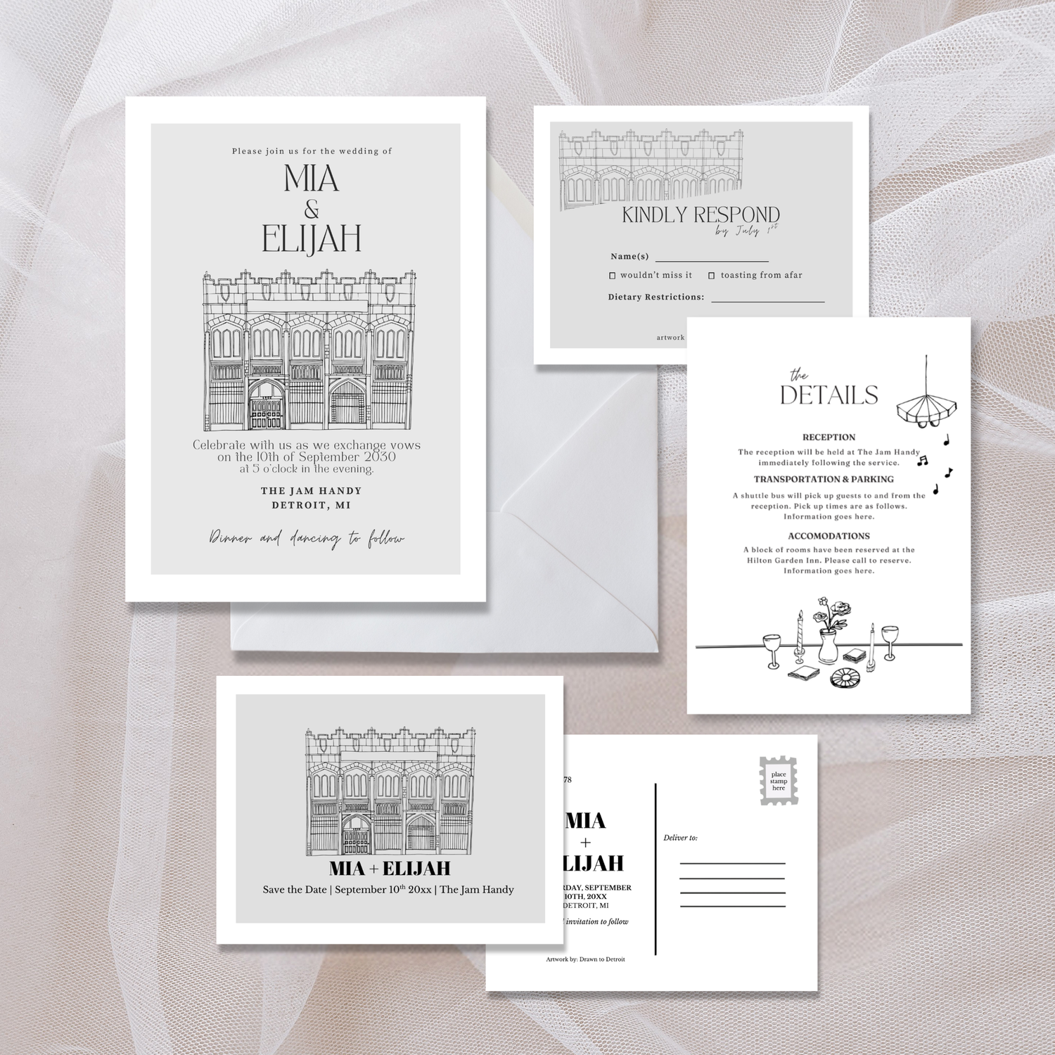 Jam Handy Wedding Venue Collection