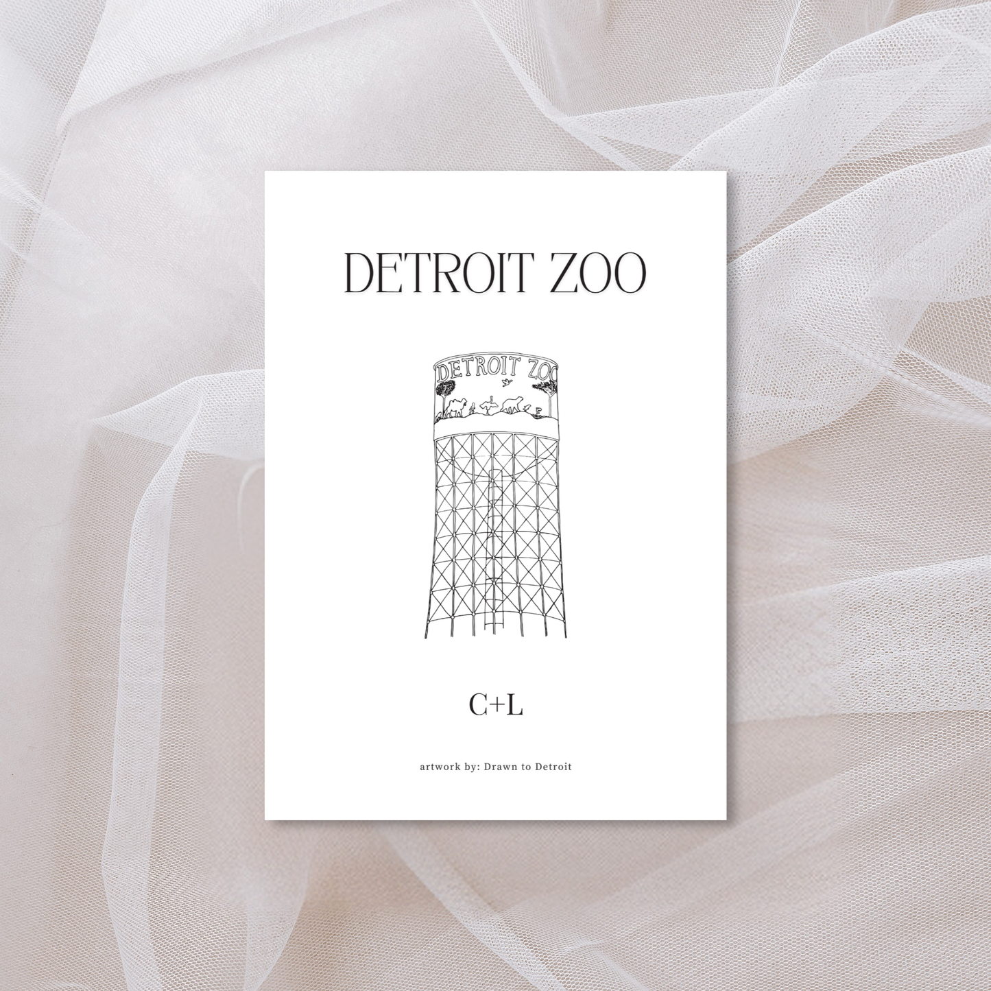 Best of Detroit Table Cards