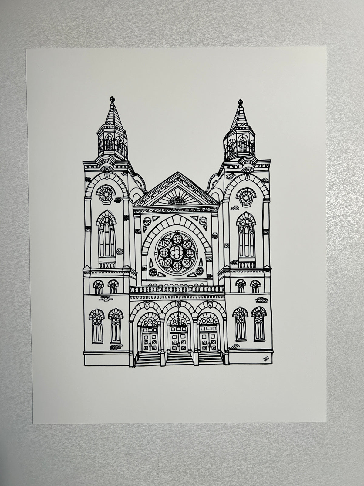 Old St. Mary's Catholic Church Print