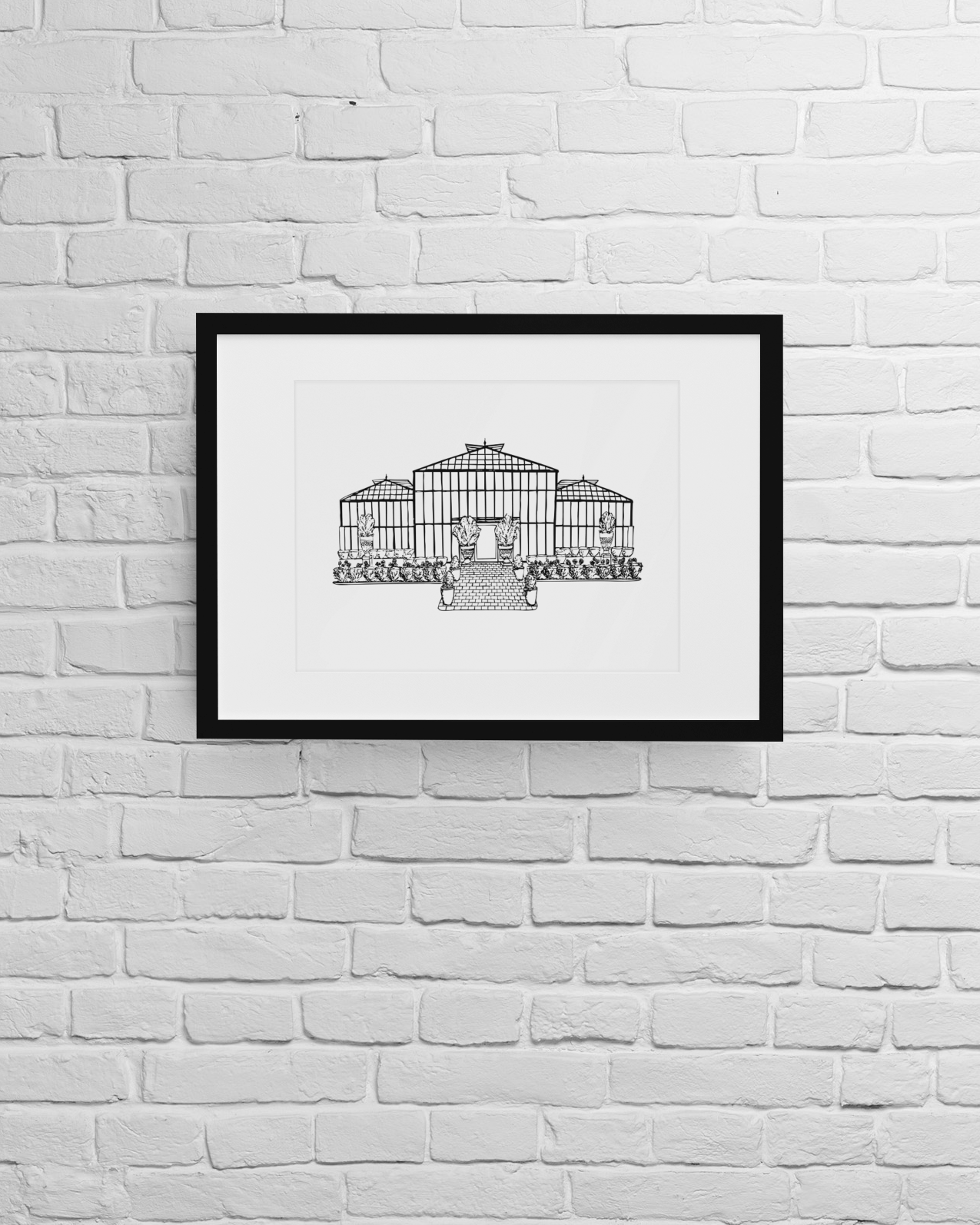 Planterra Conservatory Print