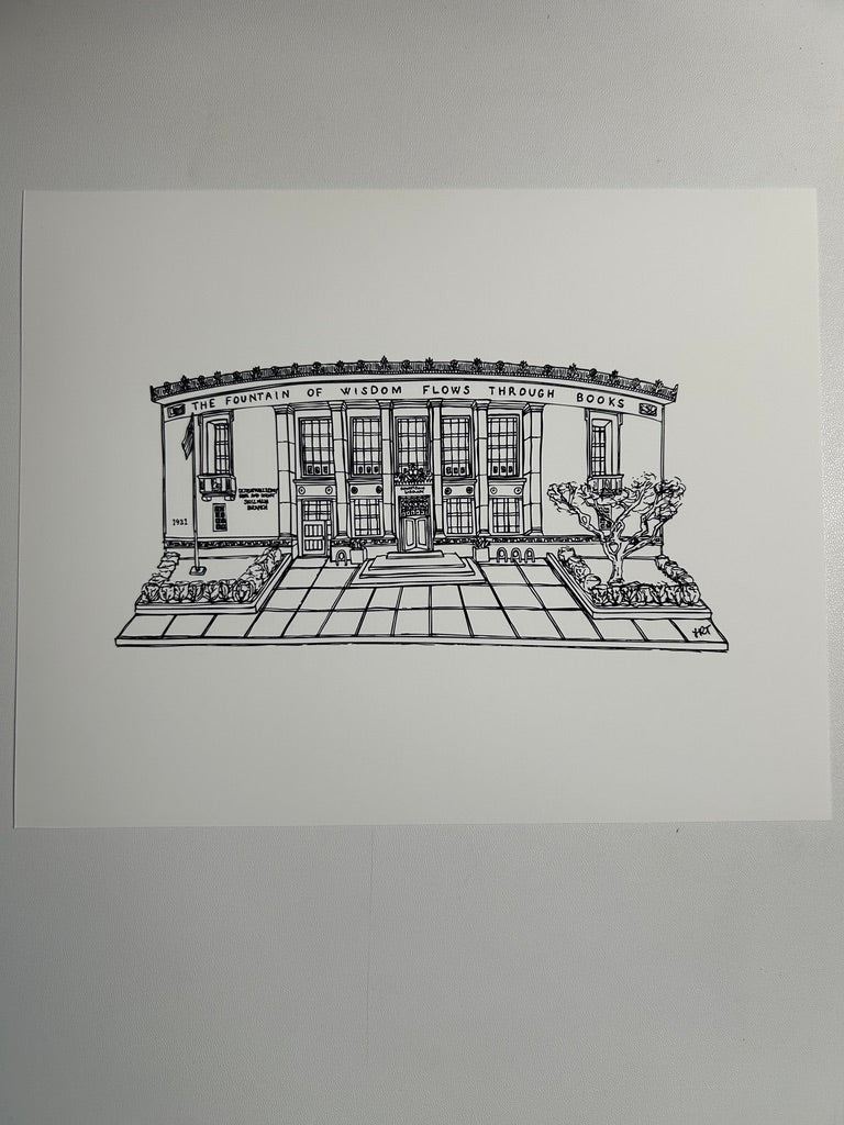 Skillman Library Print